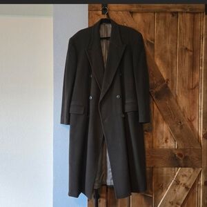 Dario Di Napoli Men's Italian Wool/Cashmere Overcoat